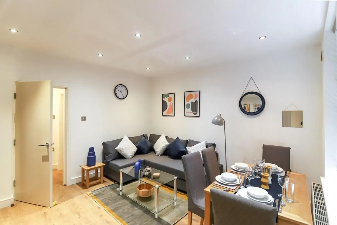 New- Modern 2Br Apt Wifi Sleep5 City Centre Sheffield